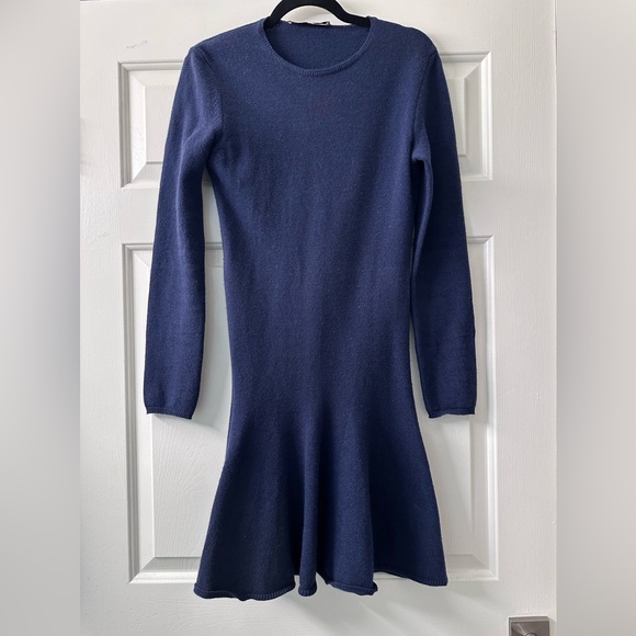 Stella McCartney vintage Blue Wool Sweater Dress - Picture 3 of 7